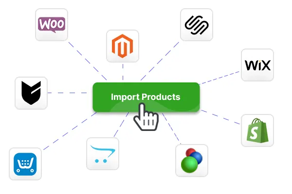 One click product import